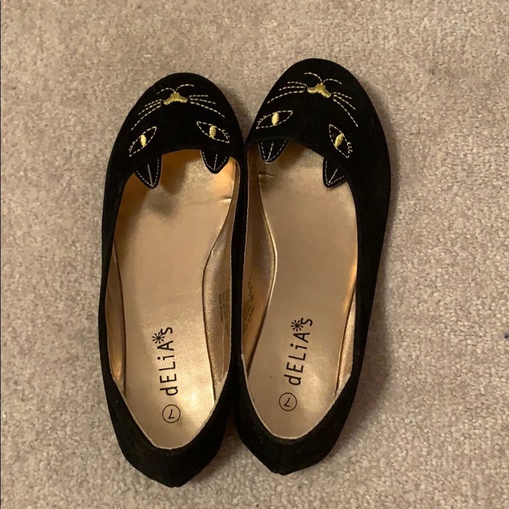 Cat Ballet Flats